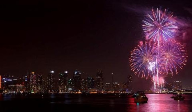 San Diego's Big Bay Boom: A Dazzling Independence Day Fireworks Display by the Port of San Diego