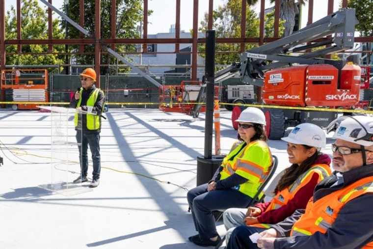 San Francisco Celebrates Milestone in Gene Friend Recreation Center Revamp with Topping Out Ceremony in SoMa