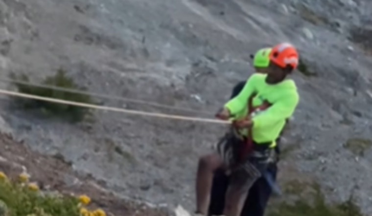 San Francisco Fire Department Conducts Cliffside Rescue at Presidio's Battery Godfrey