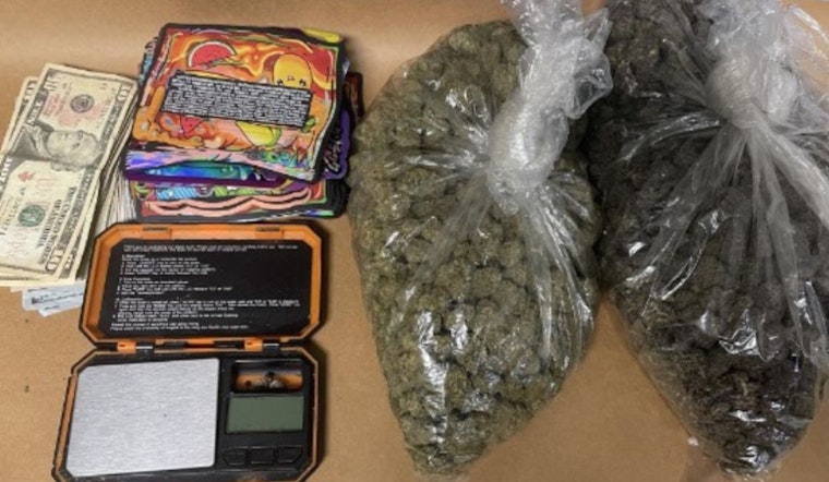 San Francisco Man Charged with Intent to Sell Marijuana Following Traffic Stop in Colma