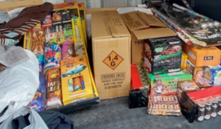 San Francisco Police Seize Massive Cache of Illegal Fireworks, Suspect Arrested for Possession Ahead of July 4th