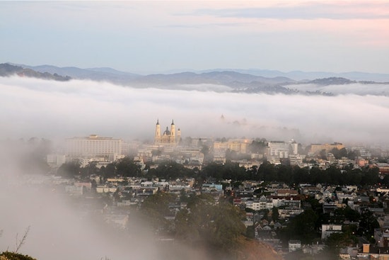 San Francisco's Familiar Foggy Mornings Persist, Gale Force Gusts Warned for Mariners