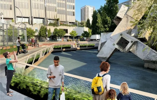San Francisco's Iconic Vaillancourt Fountain Cordoned Off Amid Safety Concerns