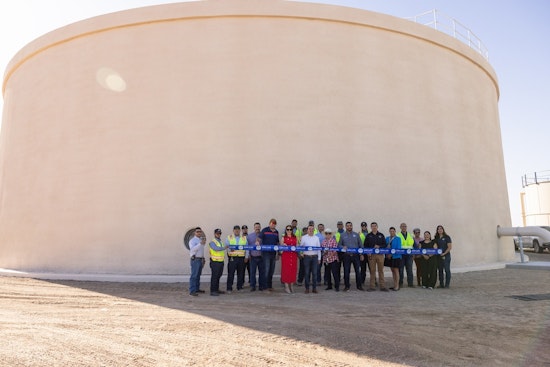 San Luis Enhances Water Security with New 2 Million Gallon Storage Tank