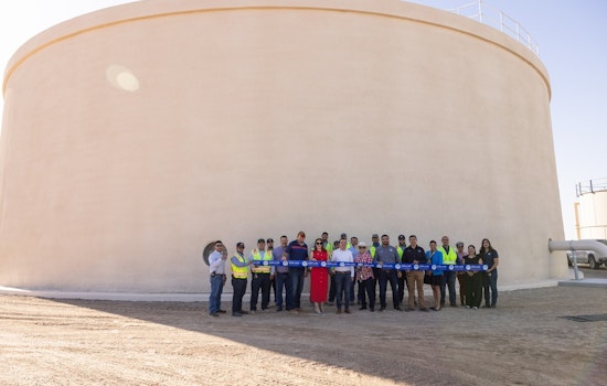 San Luis Enhances Water Security with New 2 Million Gallon Storage Tank