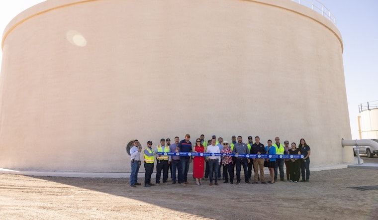 San Luis Enhances Water Security with New 2 Million Gallon Storage Tank