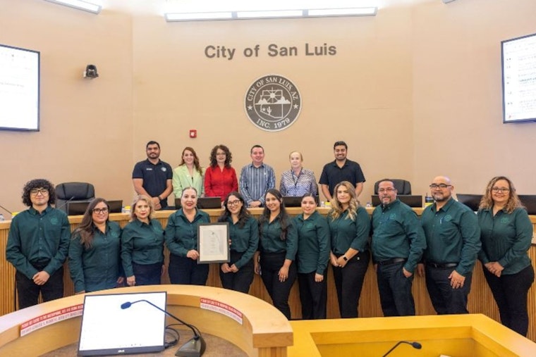 San Luis Secures 12th Straight GFOA Award for Superior Financial Reporting
