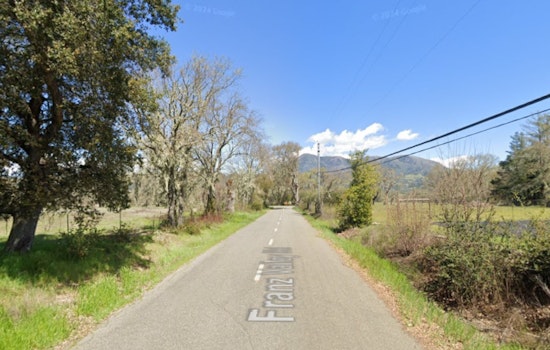 Santa Rosa Community Shaken by Fatal Solo Vehicle Crash on Franz Valley Road