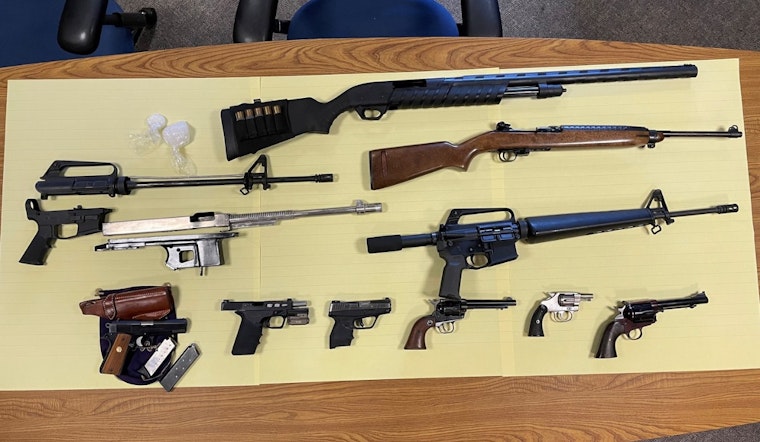 Santa Rosa Man Detained for Alleged Possession of Firearms and Methamphetamine