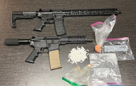 Santa Rosa Police Seize Stolen Firearms and Narcotics During Traffic Stop, 20-Year-Old Resident Charged