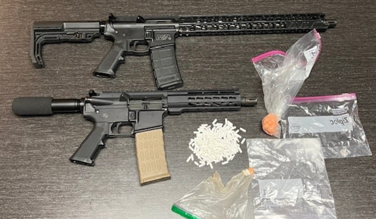 Santa Rosa Police Seize Stolen Firearms and Narcotics During Traffic Stop, 20-Year-Old Resident Charged