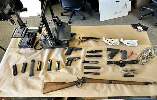Santa Rosa Police Uncover Illegal Firearms and Drug Lab, Convicted Felon Charged Amidst Trailer Theft Probe