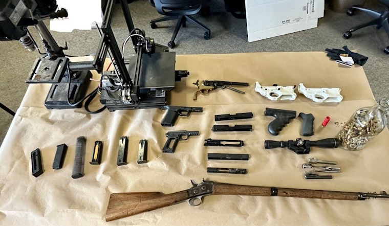 Santa Rosa Police Uncover Illegal Firearms and Drug Lab, Convicted Felon Charged Amidst Trailer Theft Probe