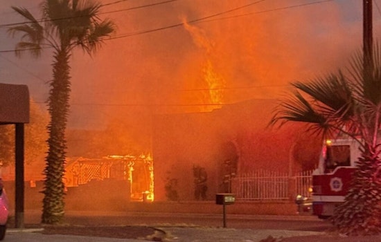 Series of Fires in Las Cruces: One Injured, Firefighters Battle Blazes Across City