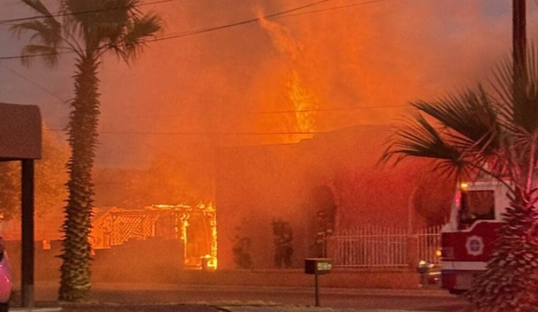 Series of Fires in Las Cruces: One Injured, Firefighters Battle Blazes Across City