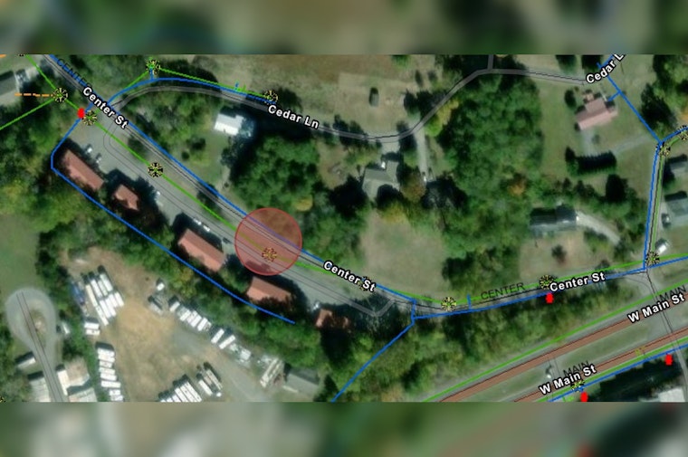 Sevierville Alert, Center Street Traffic Disruptions Expected Due to Sewer Line Work