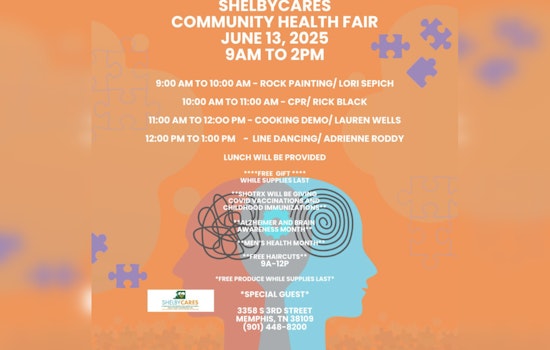 ShelbyCares to Host 2nd Annual Community Health Fair in Memphis with Free Services and Wellness Activities