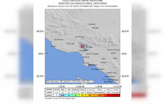 Sherman Oaks Shaken by Minor 2.7-Magnitude Earthquake, No Damage Reported