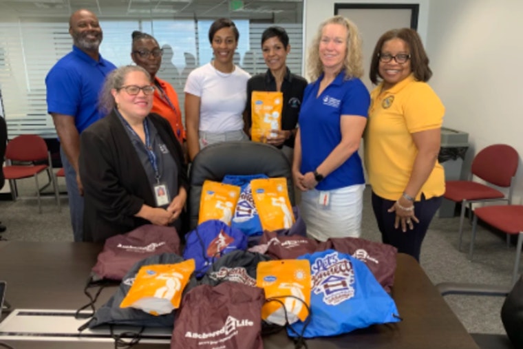 SouthShore Charter Academy Students Assemble Cooling Kits for Hillsborough County's Vulnerable Residents