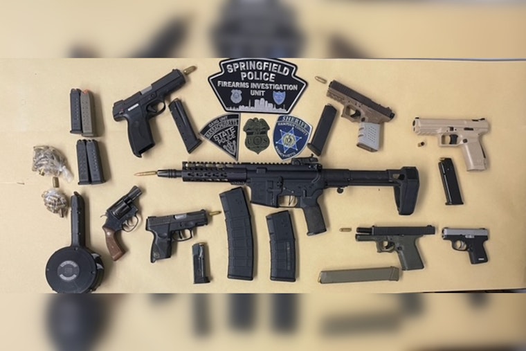 Springfield FIU Seizes Array of Illegal Firearms and Arrests Four Suspects in Major Operation