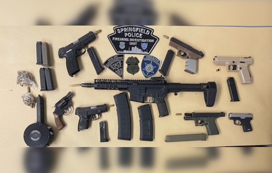 Springfield FIU Seizes Array of Illegal Firearms and Arrests Four Suspects in Major Operation