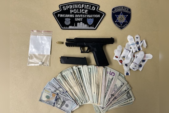 Springfield Police Seize Loaded Ghost Gun and Drugs in Raid, Hartford Man Charged