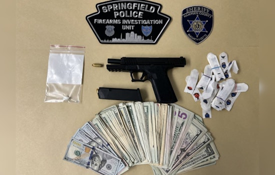 Springfield Police Seize Loaded Ghost Gun and Drugs in Raid, Hartford Man Charged