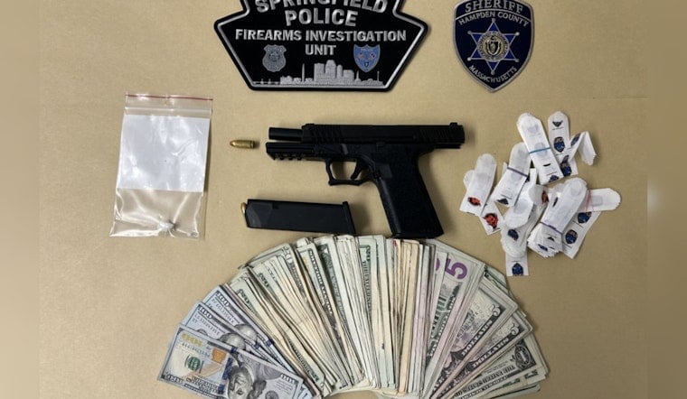Springfield Police Seize Loaded Ghost Gun and Drugs in Raid, Hartford Man Charged