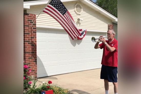 St. Charles Teacher Honors Fallen Heroes with Bugle Tribute for Taps Across America