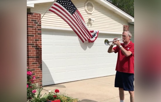 St. Charles Teacher Honors Fallen Heroes with Bugle Tribute for Taps Across America