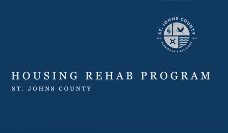 St. Johns County Celebrates Success of Housing Rehabilitation Program Aiding 37 Residents
