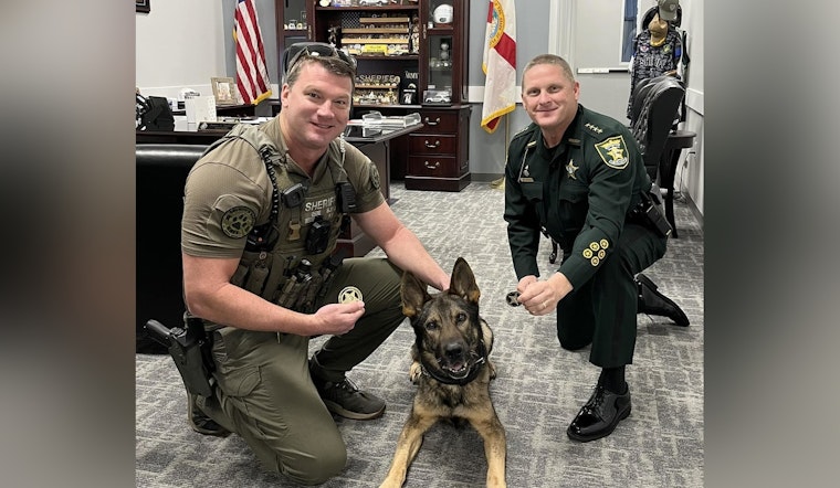 St. Johns County Sheriff’s Office Mourns the Loss of Heroic K9 Bane