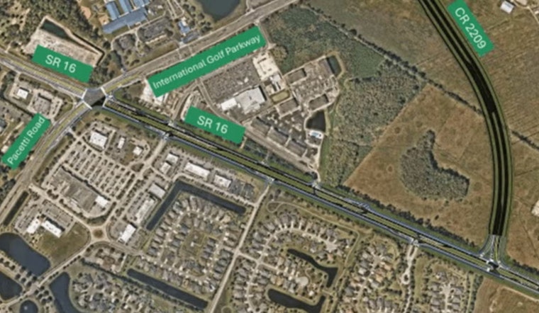 St. Johns County Unveils $25 Million Plan to Upgrade State Road 16, Enhancing Traffic Flow and Safety