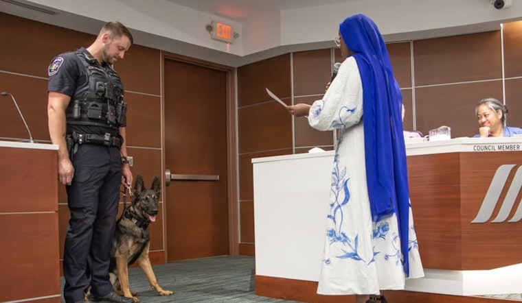 St. Louis Park Police Swear In New K9 Officer Rolo to Enhance Safety and Efficiency