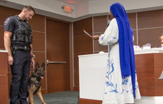 St. Louis Park Welcomes New K9 Officer Rolo to the Force After Rigorous Training