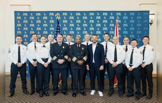 St. Petersburg Fire Rescue Celebrates Promotion of 12 Personnel, Emphasizing Dedication and Leadership