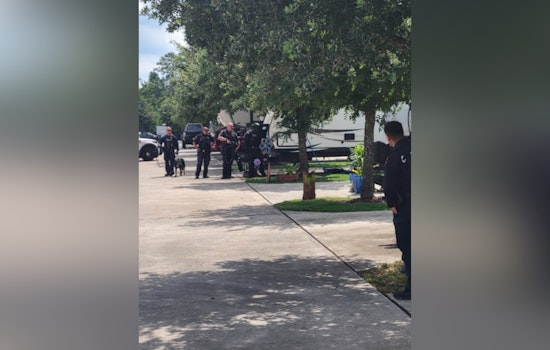 Standoff at Northlake RV Resort, Suspect Barricades in Camper After Assault, SWAT Teams Mobilize in Harris County