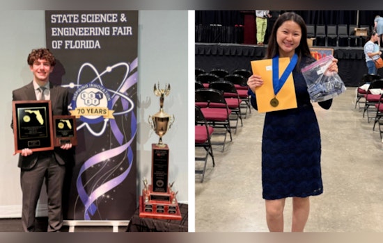 Stanton Prep's Alwakeel and Jiang Shine in Science and History Fairs, Eyeing Global Impact