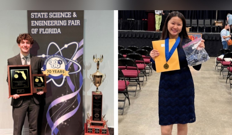 Stanton Prep's Alwakeel and Jiang Shine in Science and History Fairs, Eyeing Global Impact
