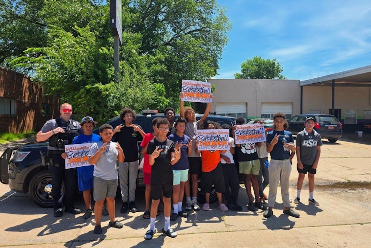 Stillwater Officer's Surprise Donation Bolsters Local Basketball Team's Car Wash Fundraiser