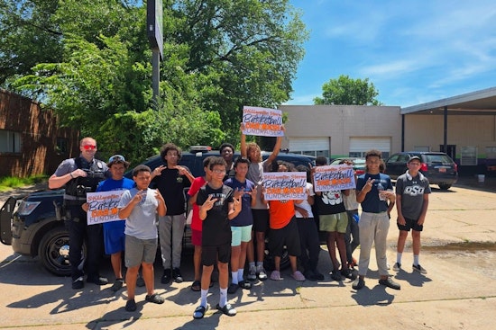 Stillwater Officer's Surprise Donation Bolsters Local Basketball Team's Car Wash Fundraiser