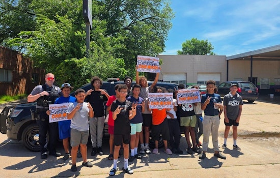 Stillwater Officer's Surprise Donation Bolsters Local Basketball Team's Car Wash Fundraiser