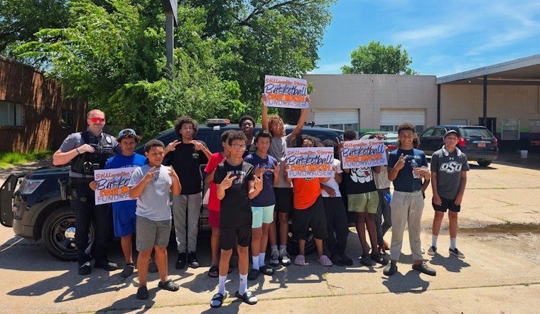 Stillwater Officer's Surprise Donation Bolsters Local Basketball Team's Car Wash Fundraiser