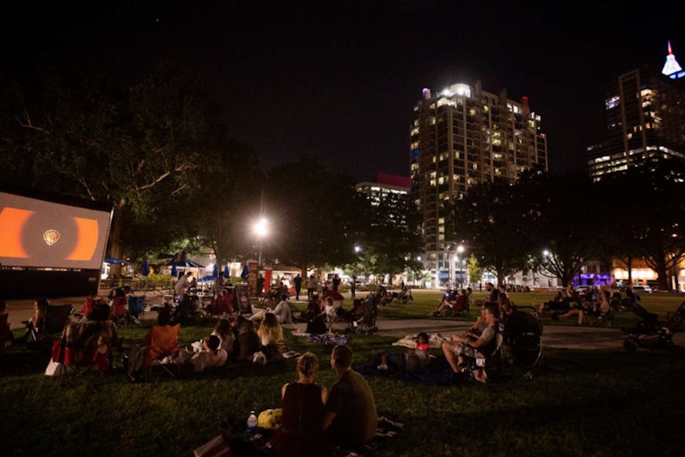 Summer Nights Shine with Free Outdoor Movies at Moore Square in Downtown Raleigh