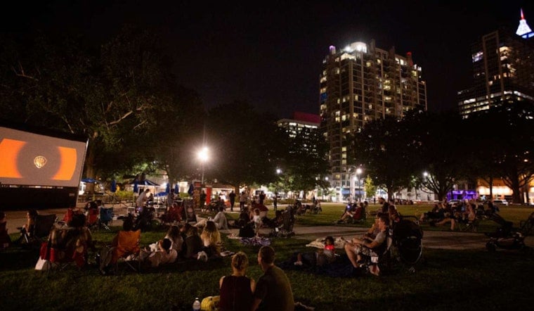 Summer Nights Shine with Free Outdoor Movies at Moore Square in Downtown Raleigh