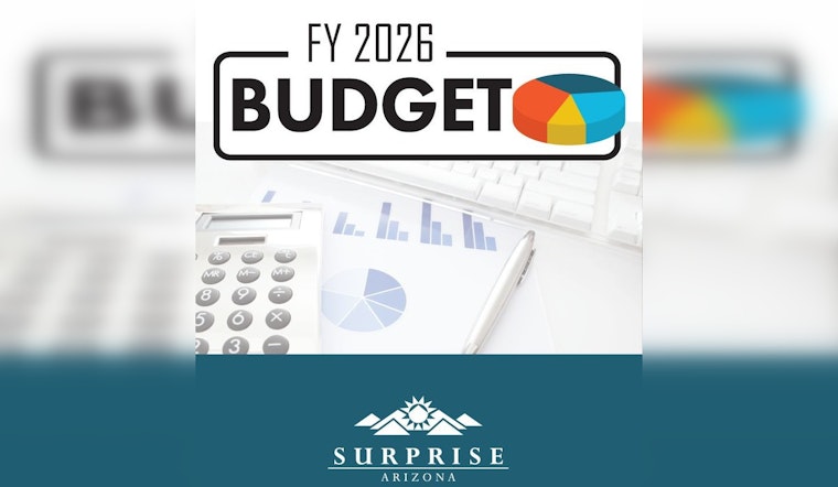Surprise City Council Approves $985.7M Budget Focused on Public Safety, Transportation, and Community Services
