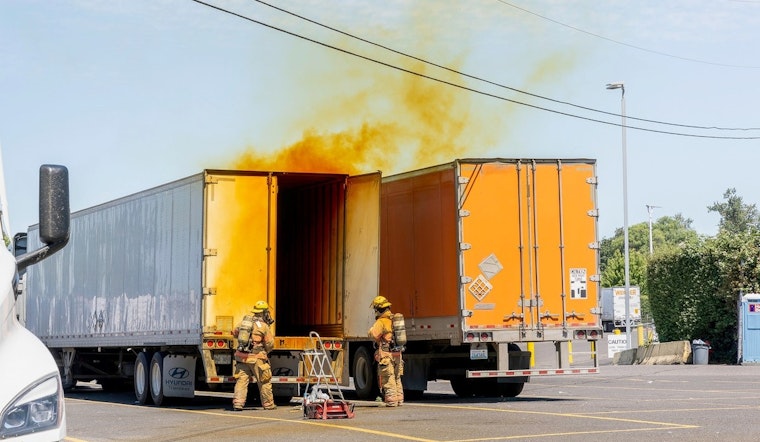 Swift Action by Portland Fire & Rescue Contains Nitric Acid Leak in North Portland