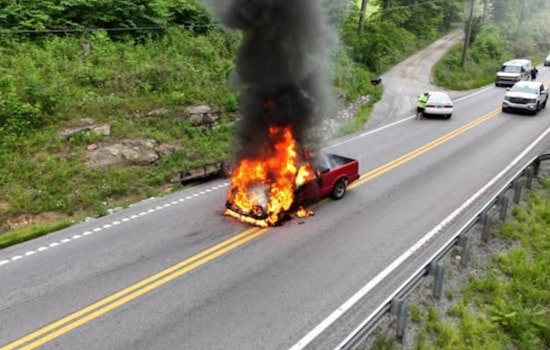 Swift Joint Response by Putnam and Monterey Firefighters Extinguishes Vehicle Blaze on Highway 84