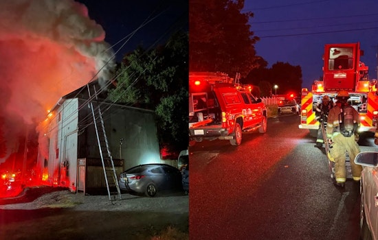 Tacoma Apartment Blaze Injures Two and Displaces Ten, Firefighters Rescue Two Cats