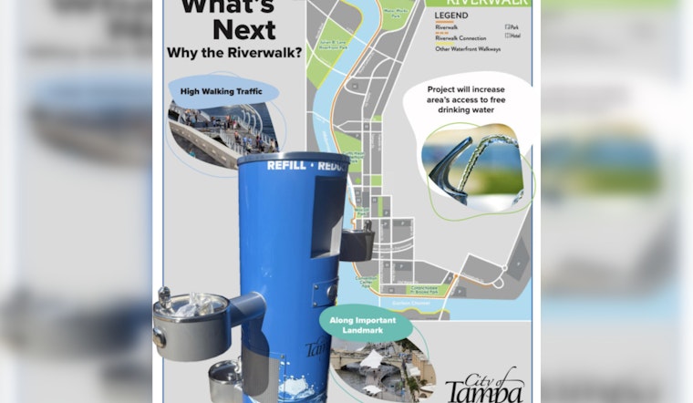 Tampa Adds New Drinking Fountain in East Tampa to Combat Heat and Enhance Residents' Well-being